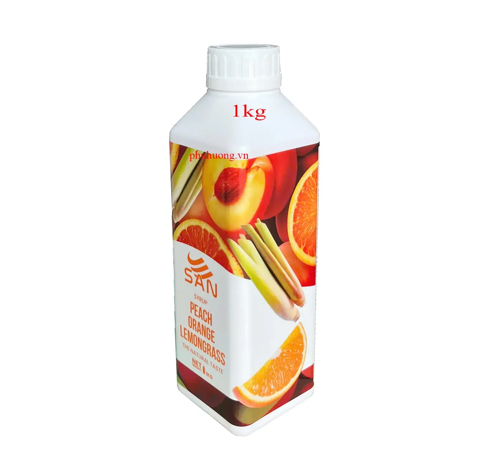 Syrup đào cam sả  - SAN 1kg