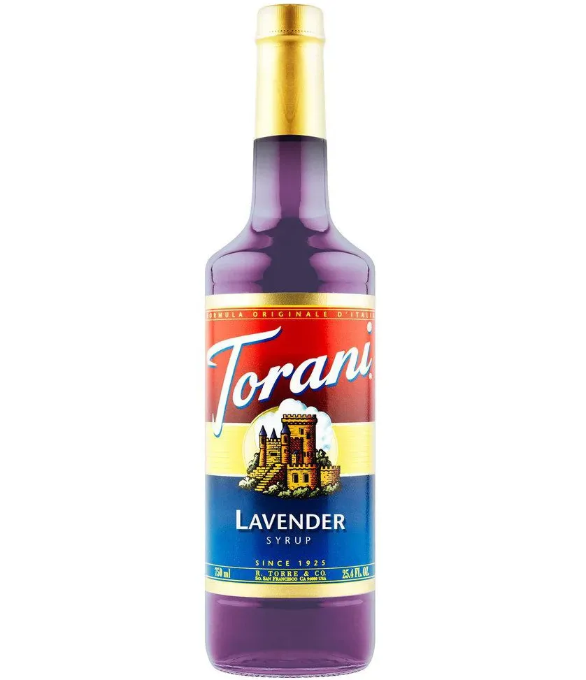 Syrup Torani lavender 750ml