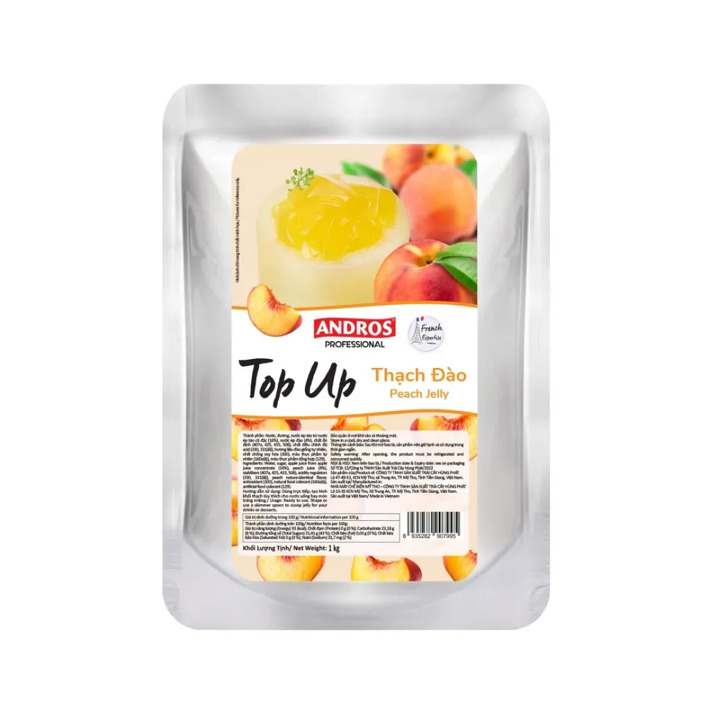 TOP UP THẠCH ĐÀO 1KG