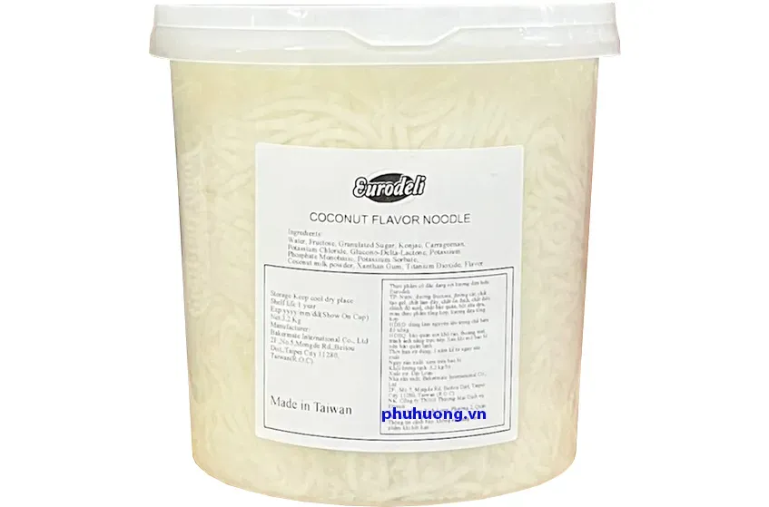 Thạch dừa sợi Đài Loan 3.2kg