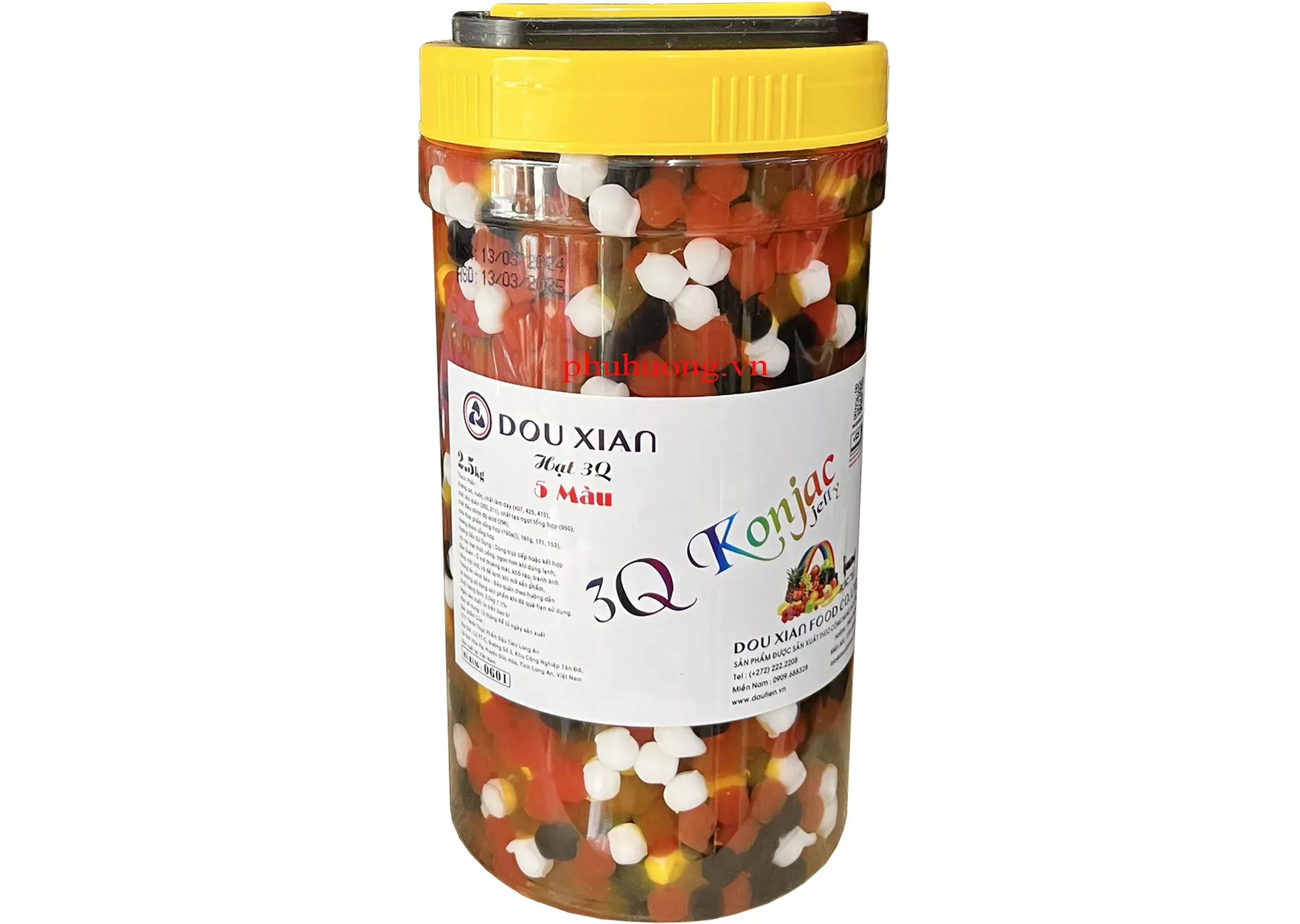 Hạt 3Q 5 màu 2,5kg