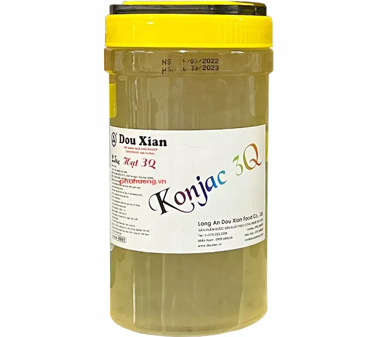 Thạch 3Q trắng 2,5kg Dou Xian -HỦ