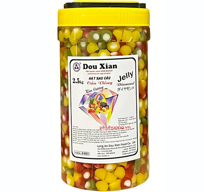 Kim cương cầu vòng 4 màu 2.5kg