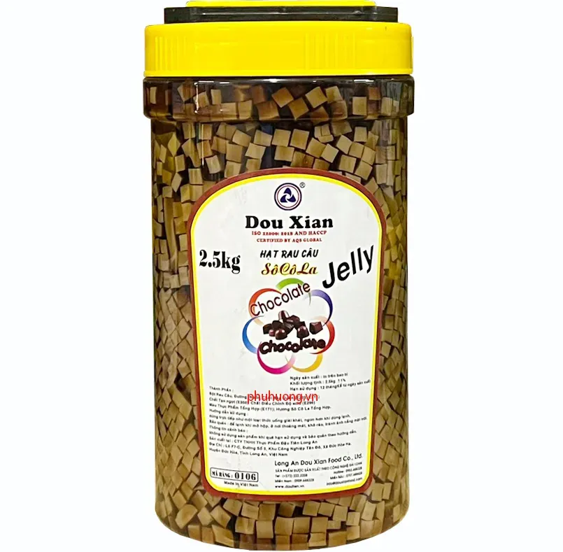 Hạt rau câu Socola 2,5kg 