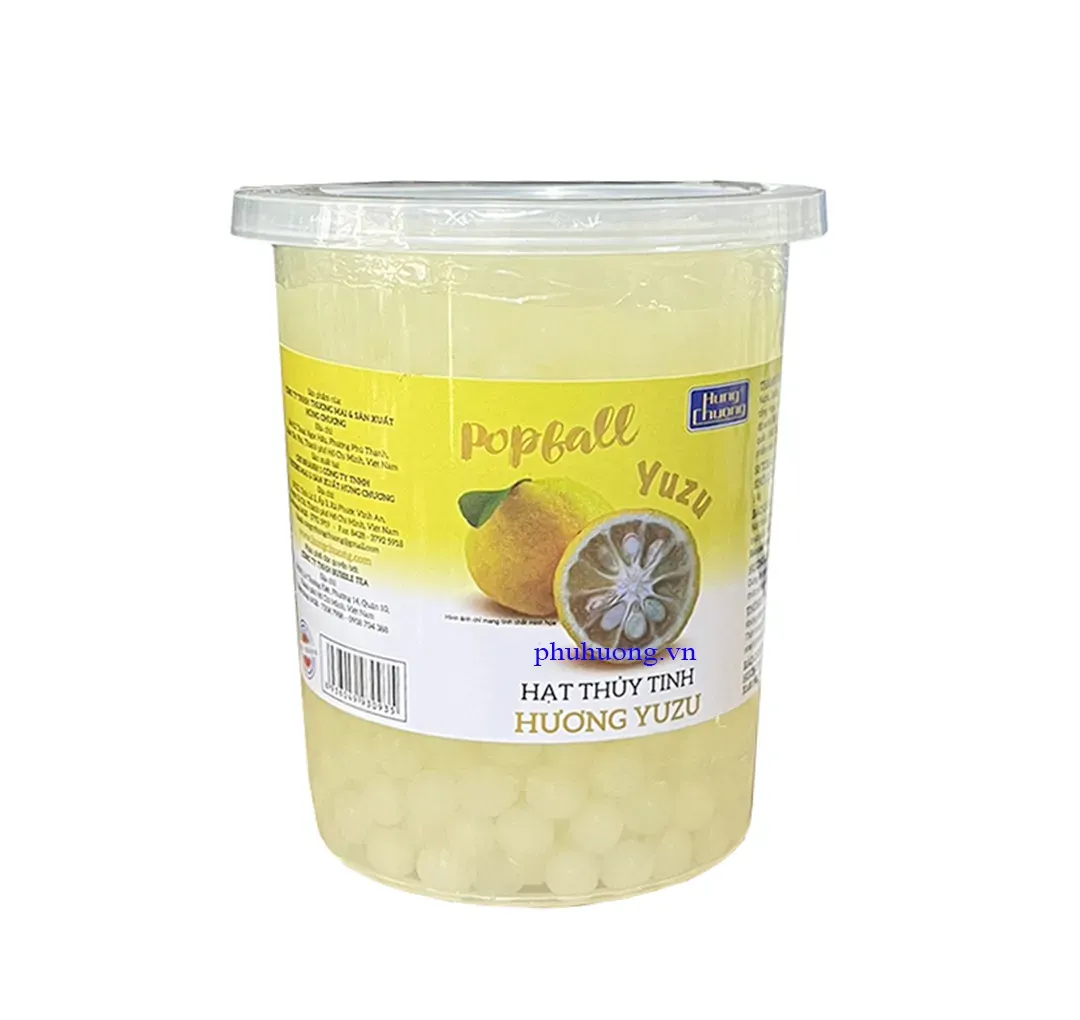 Thạch thủy tinh Hùng Chương chanh Yuzu 1kg