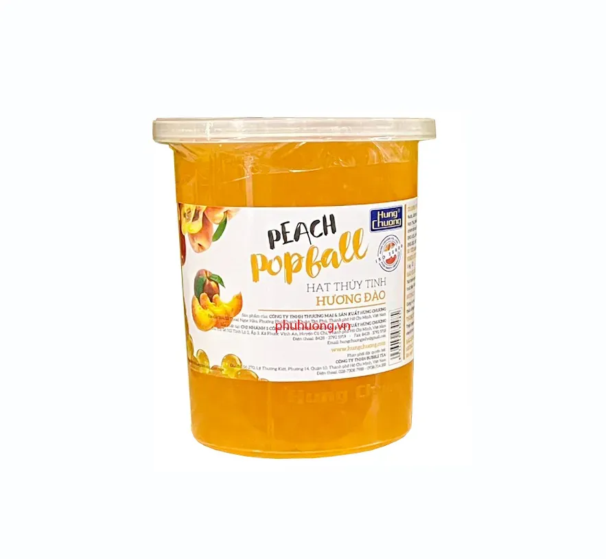 Thạch thủy tinh Hùng Chương đào 1kg