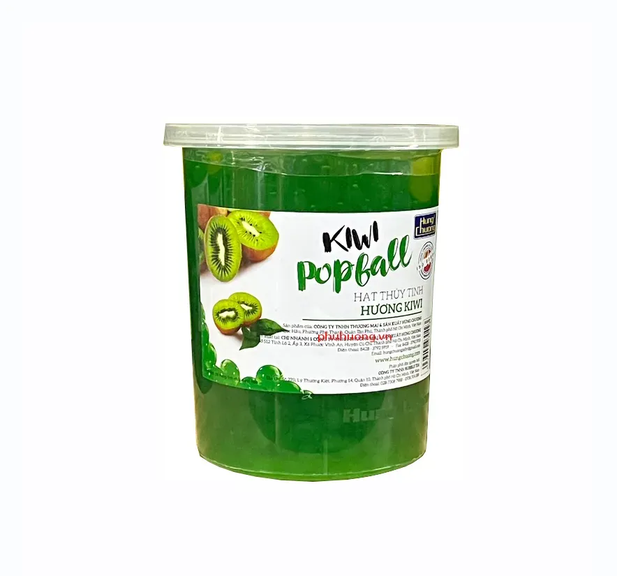 Thạch thủy tinh Hùng Chương kiwi 1kg