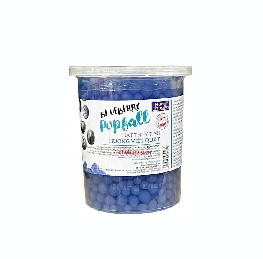 Thạch thủy tinh Hùng Chương việt quất 1kg