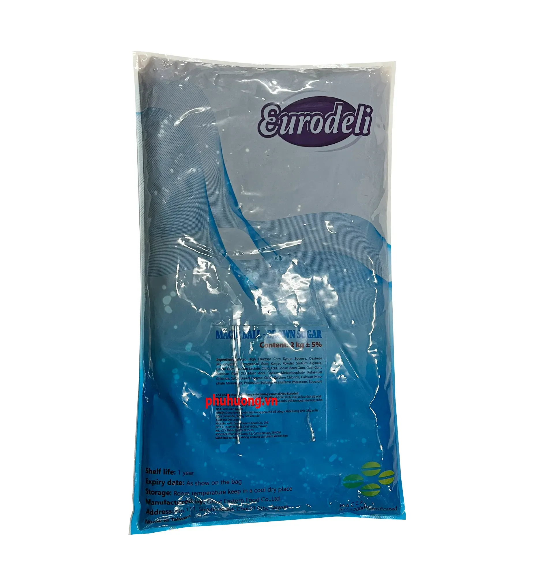 Thạch 3Q eurodeli caramel 2kg