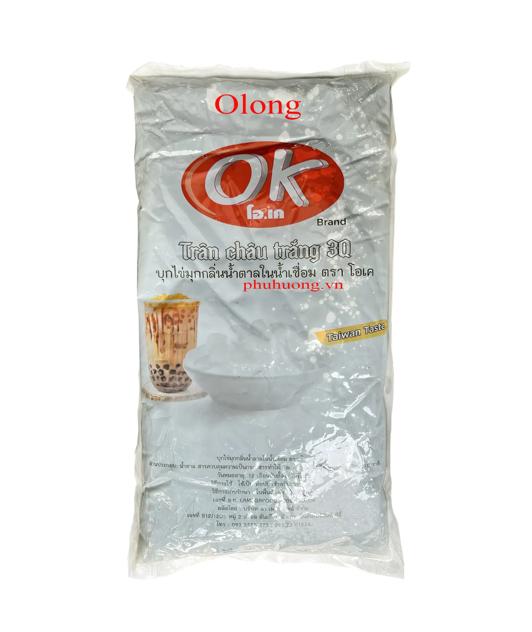TRÂN CHÂU 3Q OK OLONG 2KG - THÙNG 6 GÓI