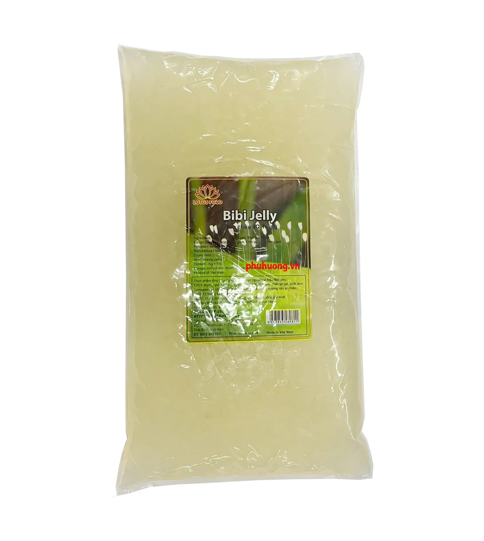 Thạch 3q BIbi jelly TRẮNG 2kg