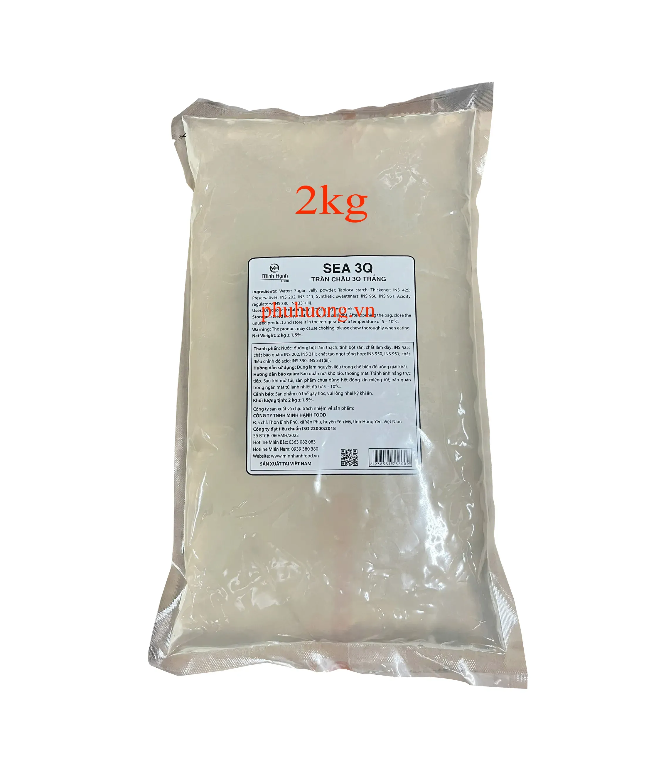 Thạch 3q Sea trắng 2kg