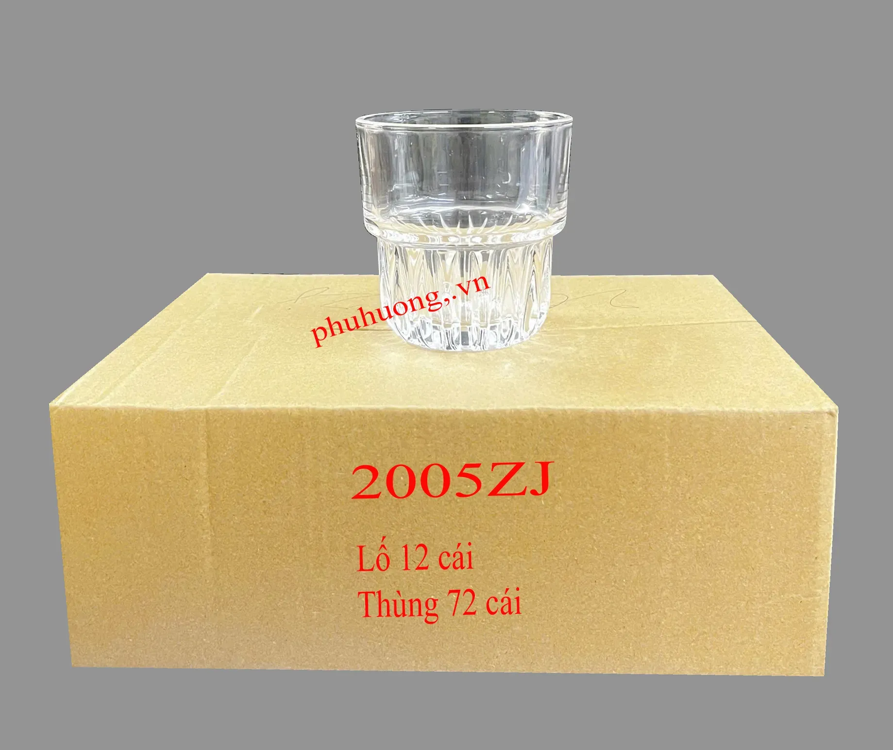 Ly thủy tinh MSP 2005ZJ - 148ml - Lố 12 cái