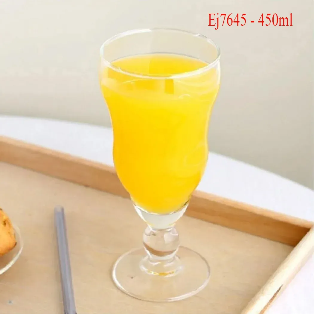 Ly thủy tinh EJ7645 hiệu Green Apple - 455ml