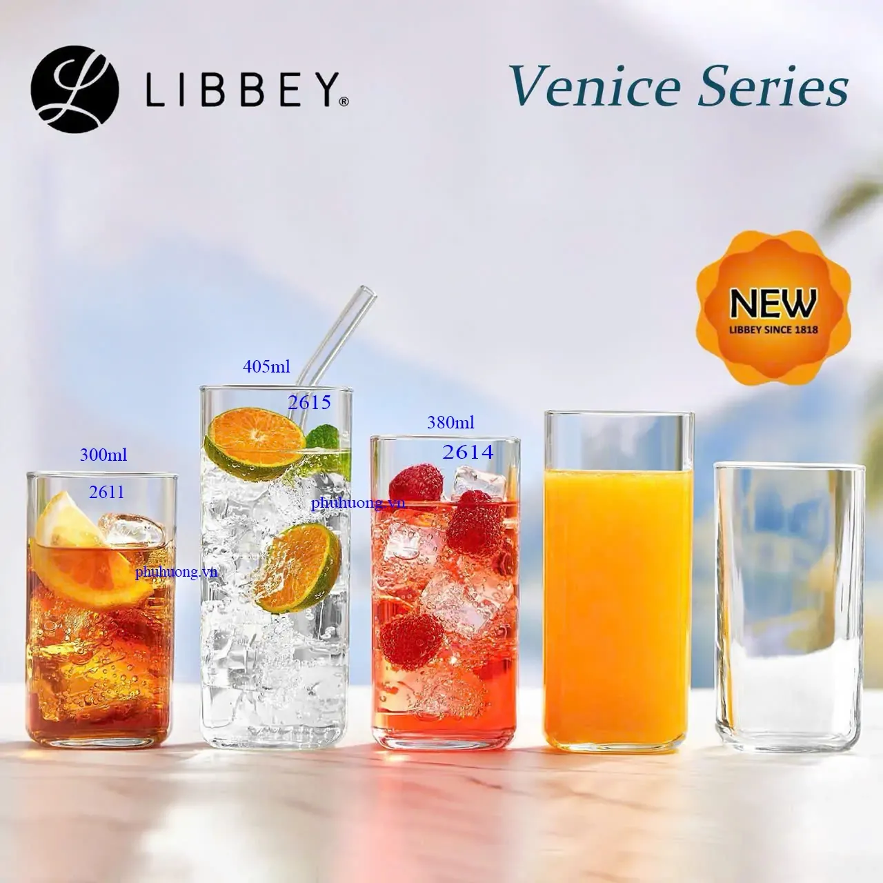 Ly thủy tinh hiệu Libbey 2611 - 300ml