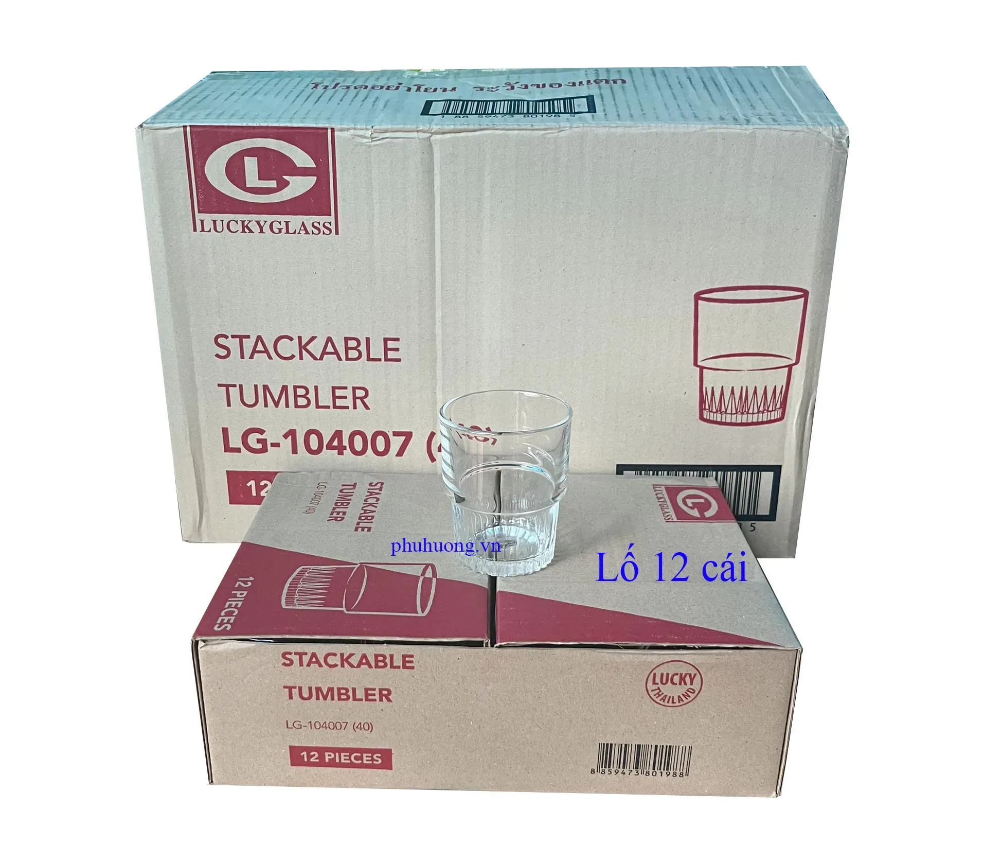 Ly LG-104007 -  lố 12 cái - 200ml