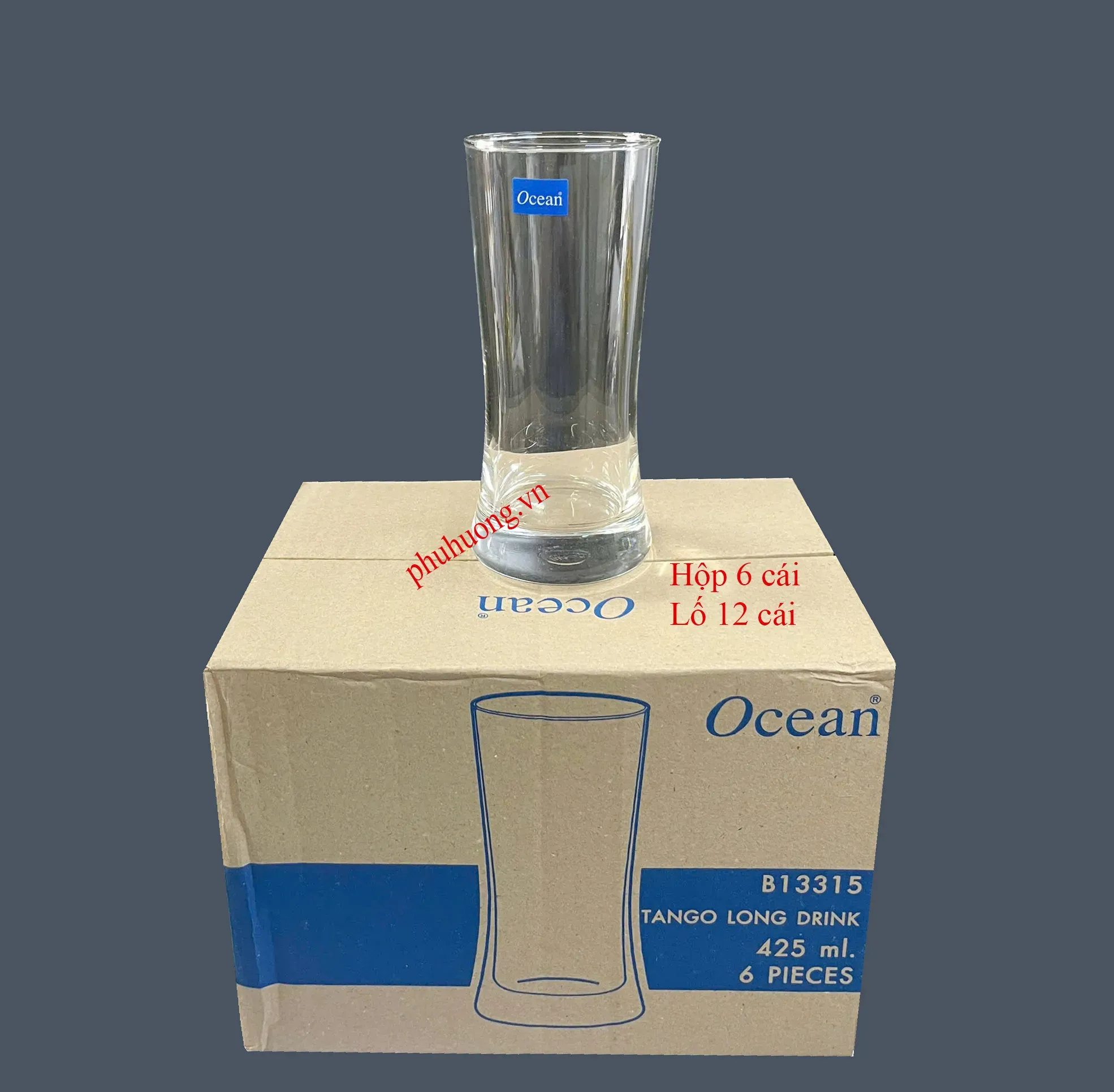Ly thủy tinh 1P13315 - 425ml - LỐ 12 CÁI