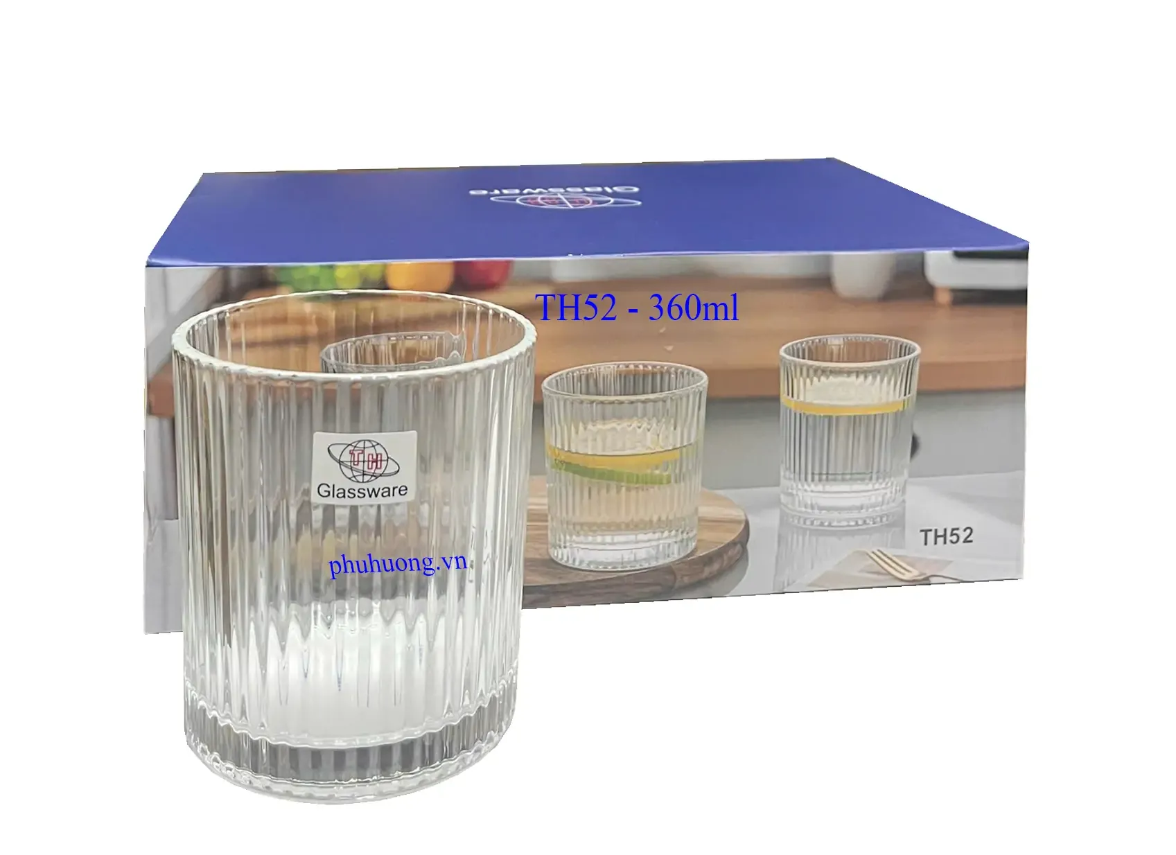 Ly thủy tinh TH52 - 360ml