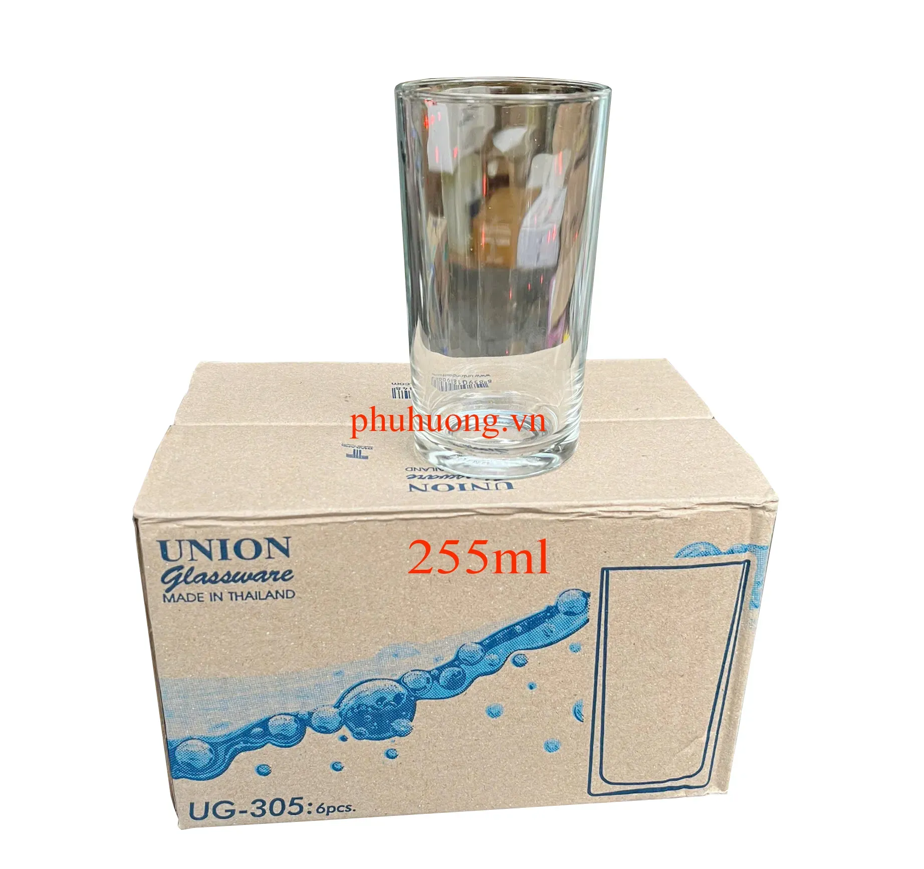 Ly thủy tinh UG 305 - 255ml - Lố 12 cái