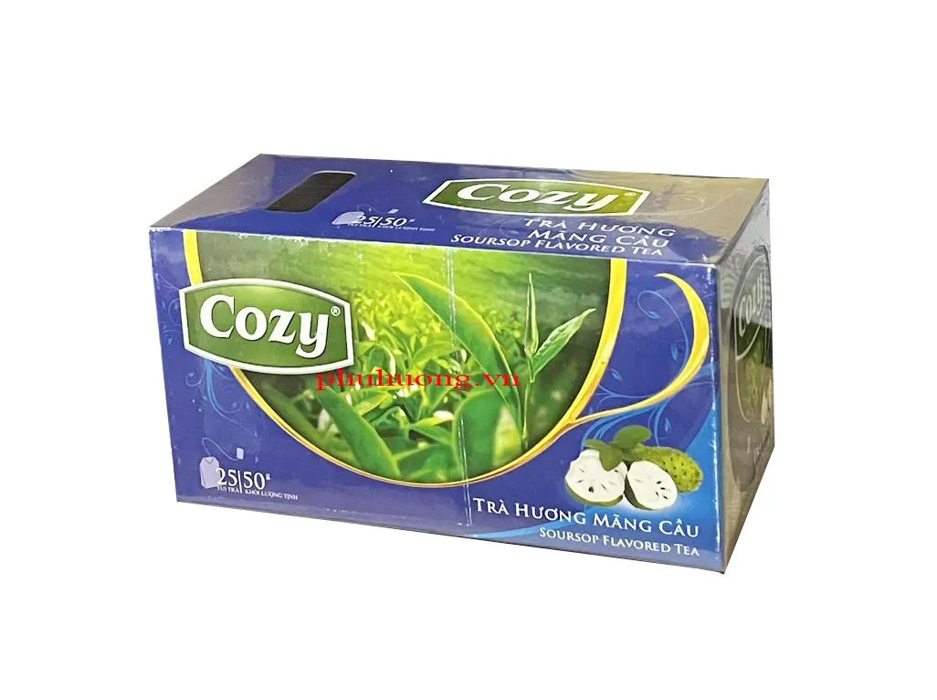 Trà cozy túi lọc hương mãng cầu 25 túi