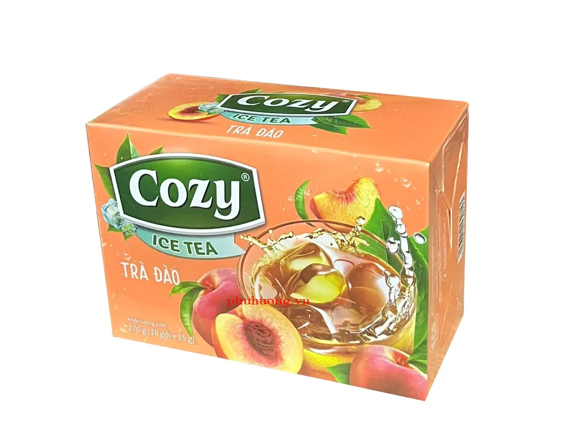 Trà cozy đào hòa tan 240g (16 gói x15g)