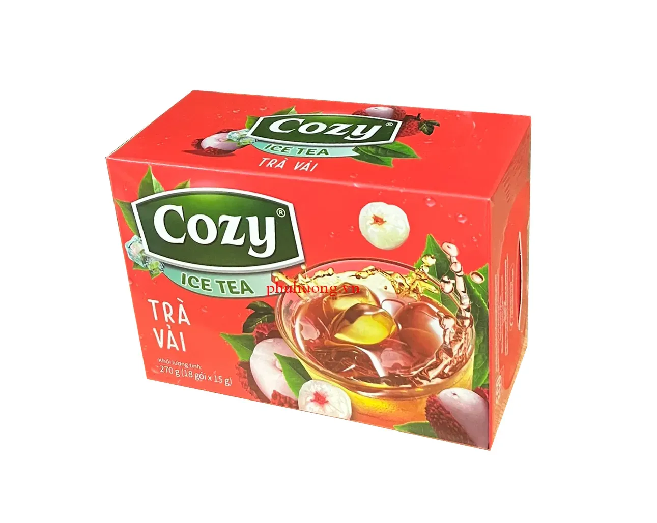 Trà cozy vải hòa tan 240g (16 gói x15g)