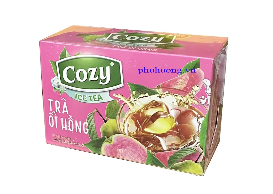 Trà cozy ổi hồng hòa tan 240g (16 gói x15g)
