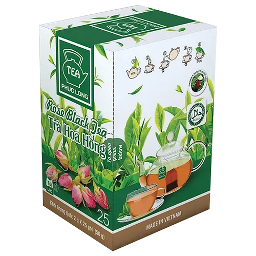 Trà hoa hồng túi lọc Phúc Long 50g