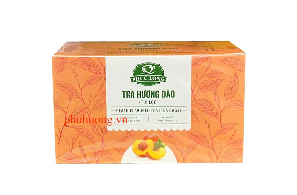 Trà Đào túi lọc Phúc Long 50g