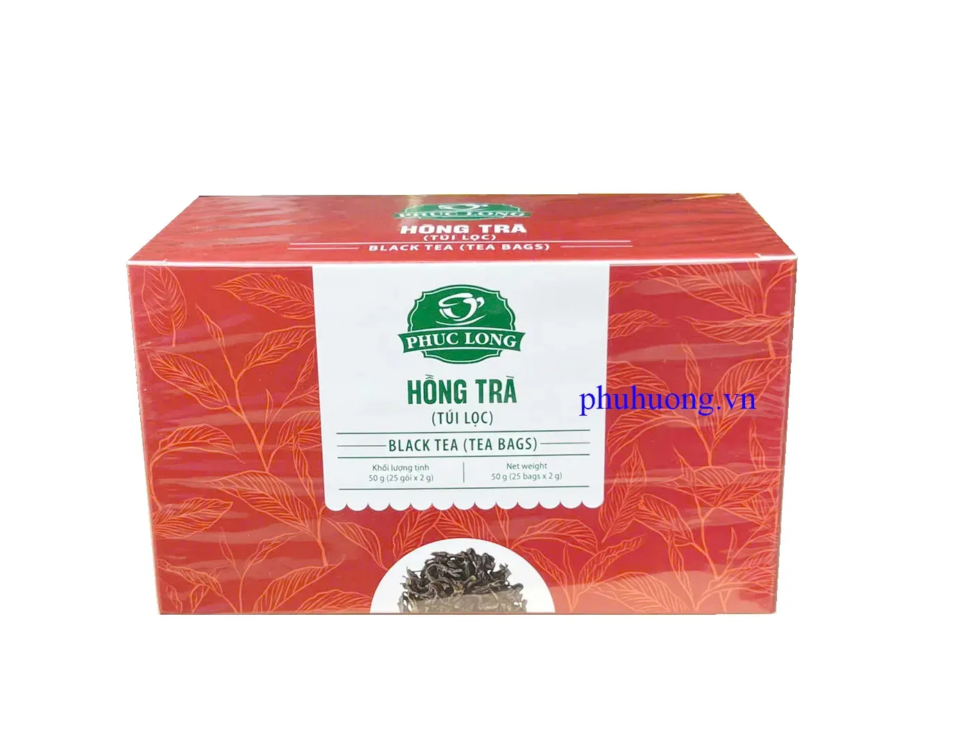 Hồng trà túi lọc Phúc Long 50g