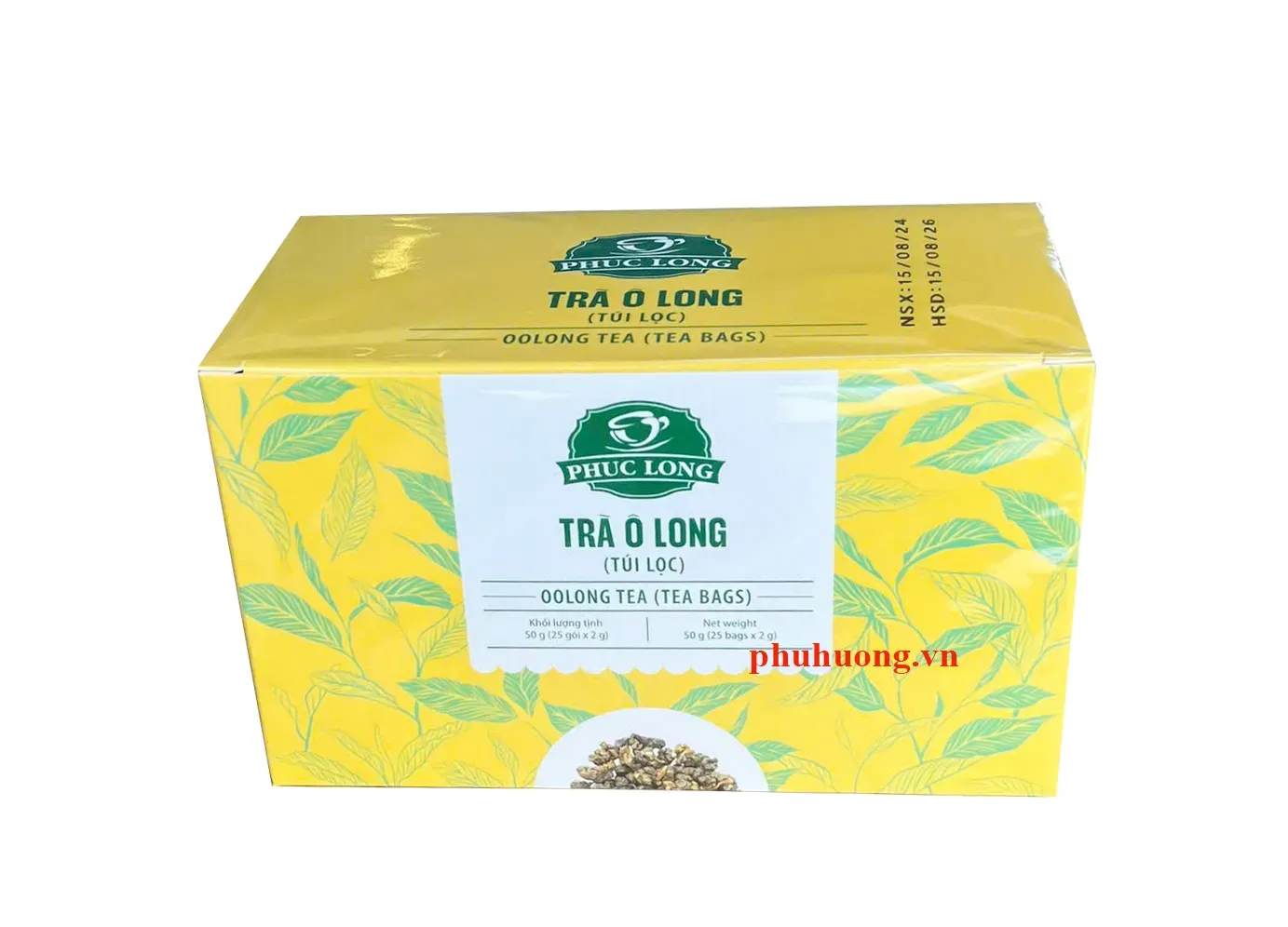 Trà Olong túi lọc Phúc Long 50g