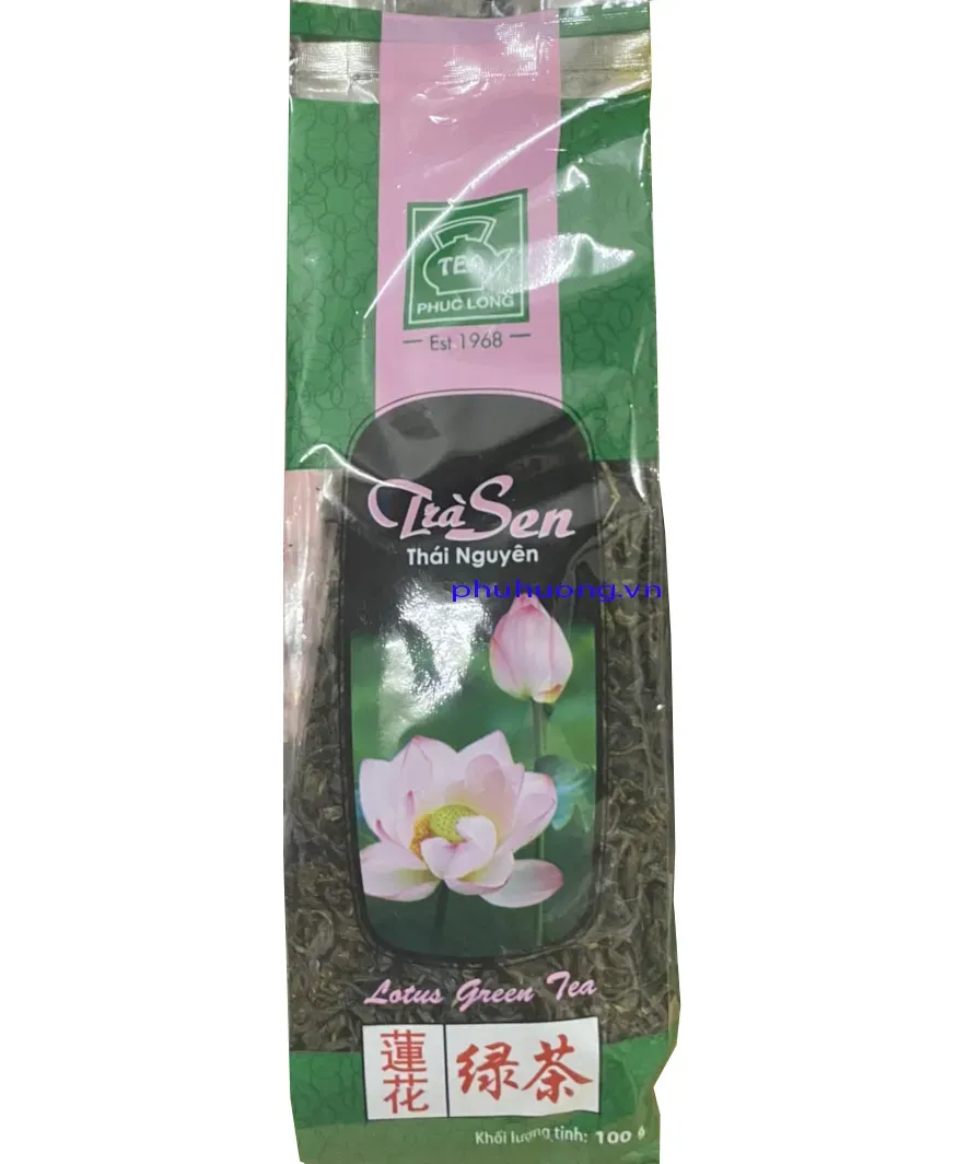 Trà Sen Thái Nguyên Phúc Long 100g (dạng lá)