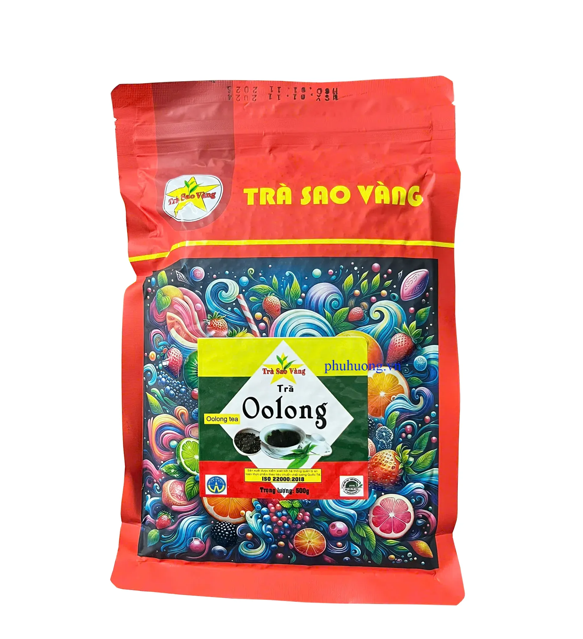 Trà olong sao vàng 500g
