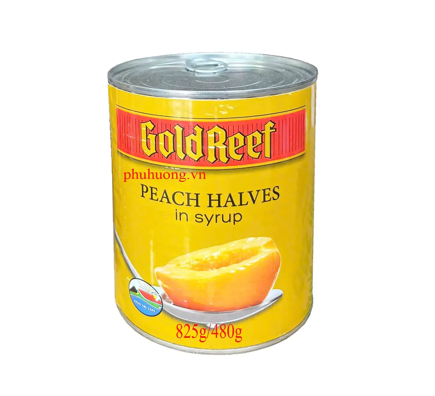 Đào ngâm GoldReef 825g