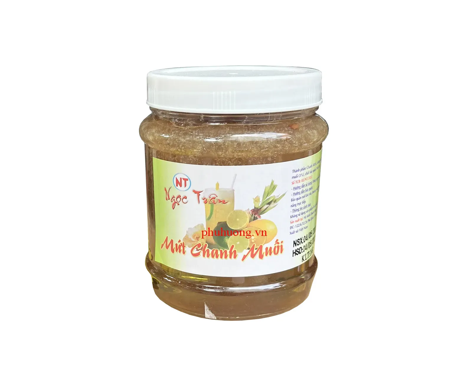 Mứt chanh muối SỢI NHUYỄN Ngọc Trân 1kg