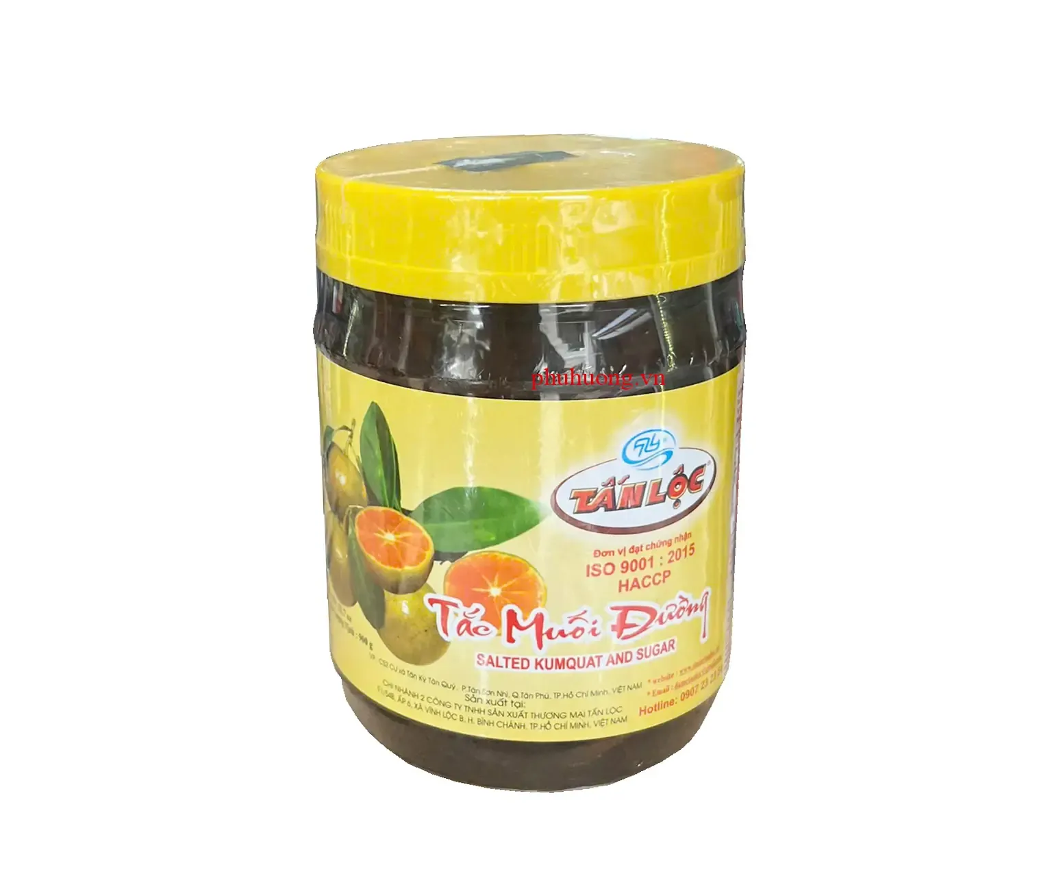Tắc muối đường Tấn Lộc 900g