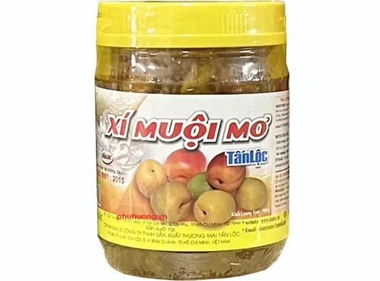 Xí muội mơ Tấn Lộc 900g