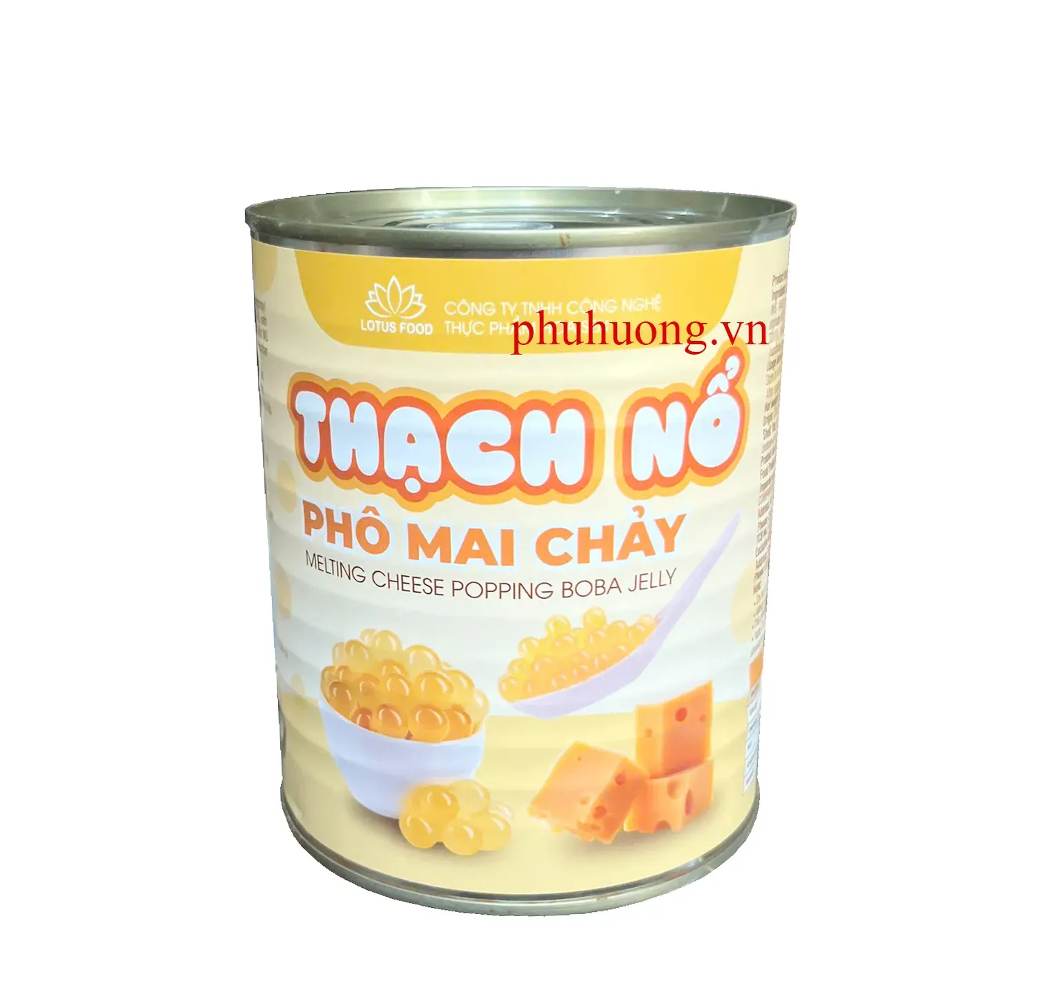 Thạch nổ phô mai tan chảy 850g - Lotus Food
