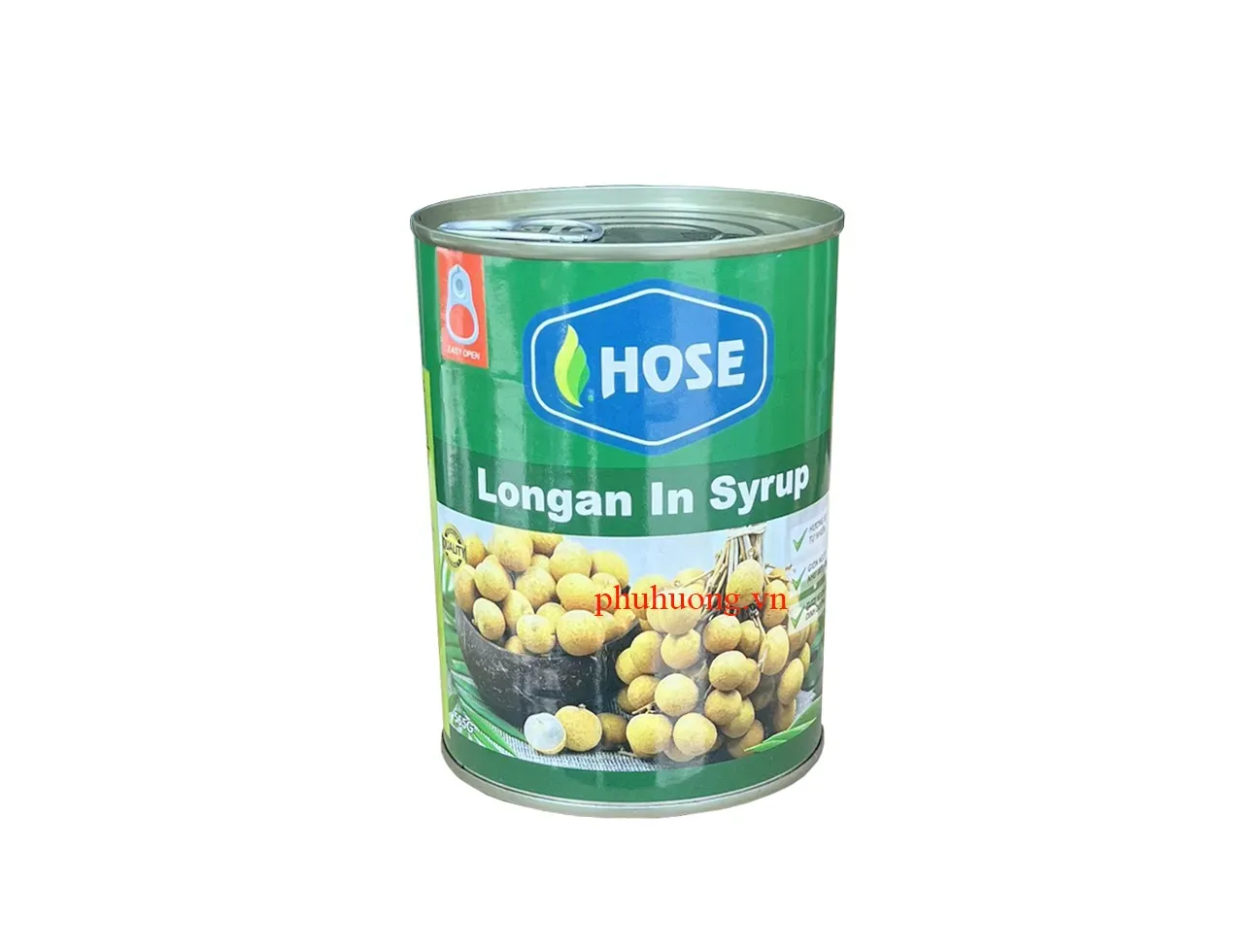 NHÃN ngâm Hose đóng hộp 565g 