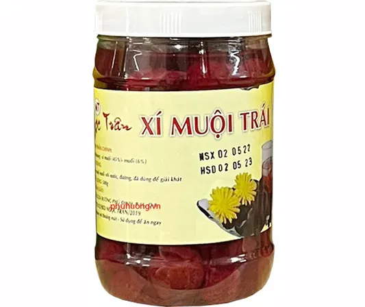 Xí muội trái Ngọc Trân 500g