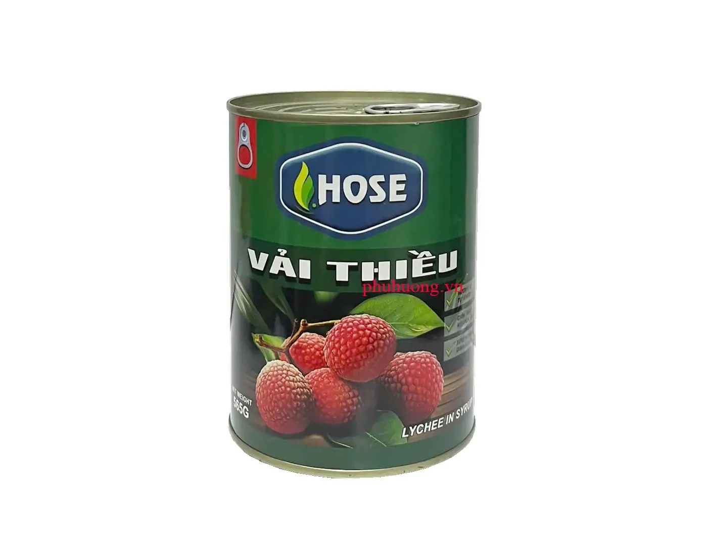 Vải thiều ngâm nước đường Hose (vải ngâm)