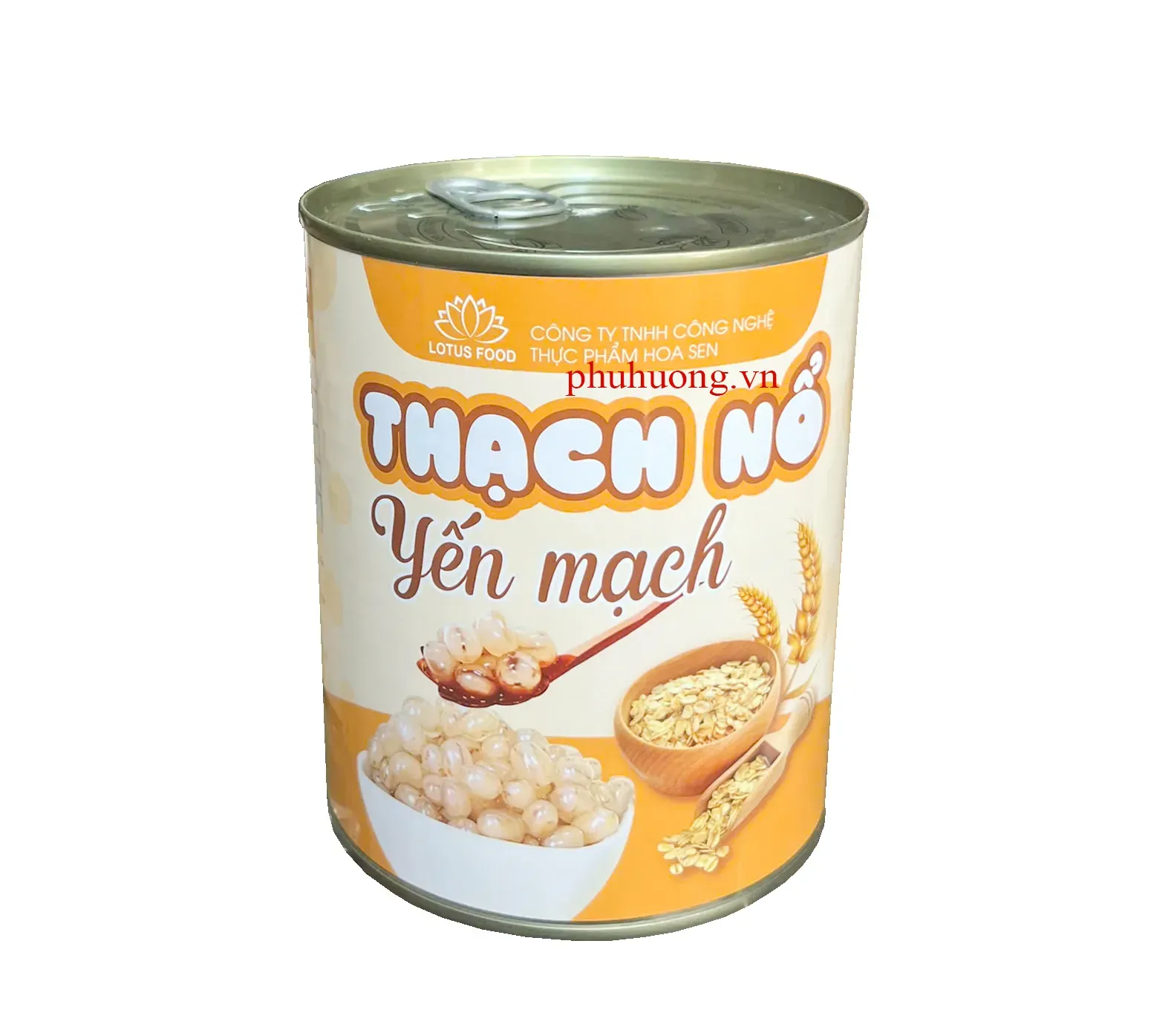 Thạch nổ yến mạch 850g - Lotus Food