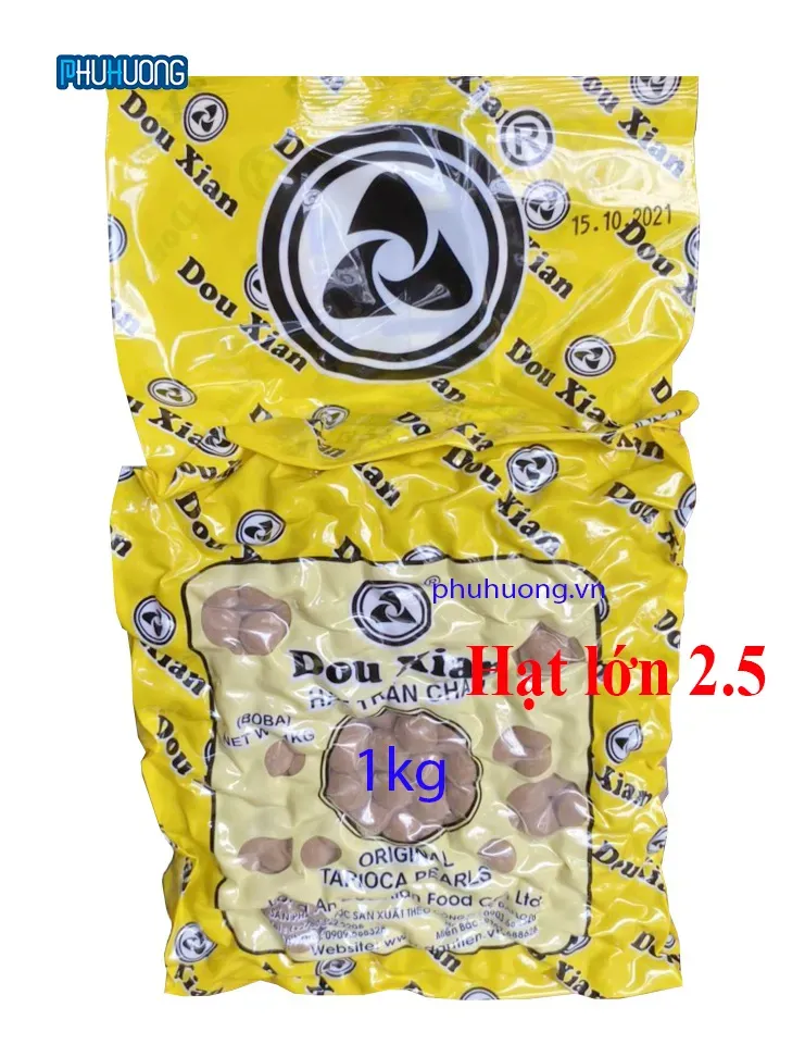Trân châu đen Dou xian 1 KG - hạt lớn 2.5