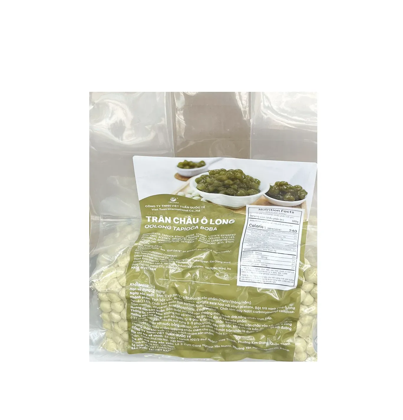 Trân châu Olong Việt Tuấn 1kg (hương nhài)